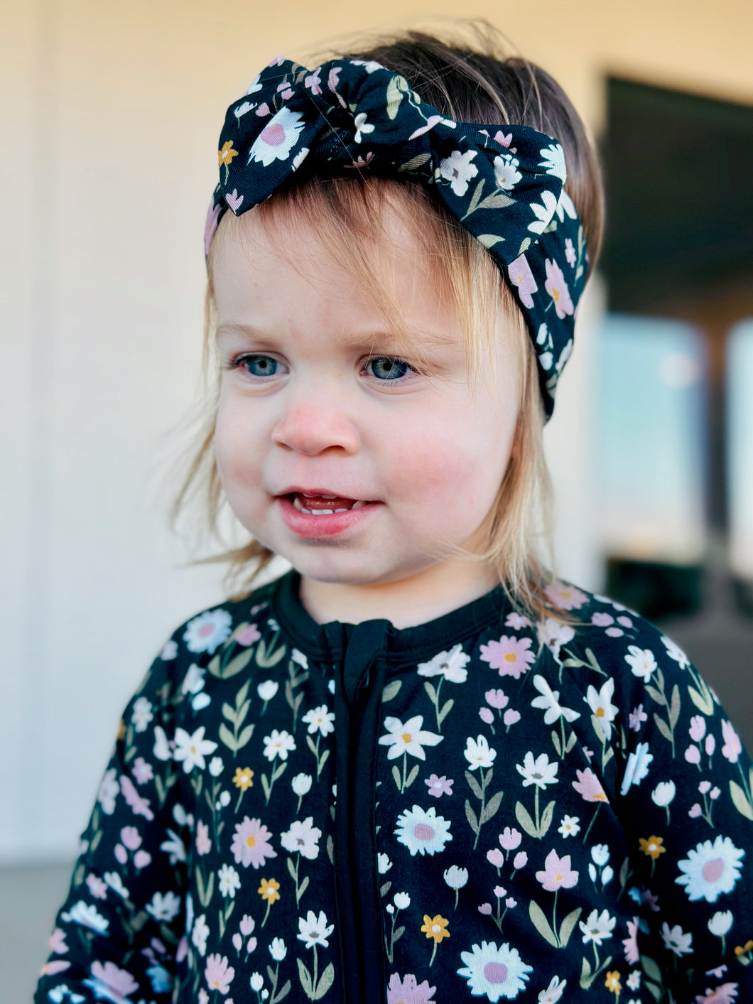 Wildflower Convertible Romper + Headband Bundle