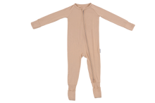 Load image into Gallery viewer, Convertible Long Sleeve Zip Romper, Dune
